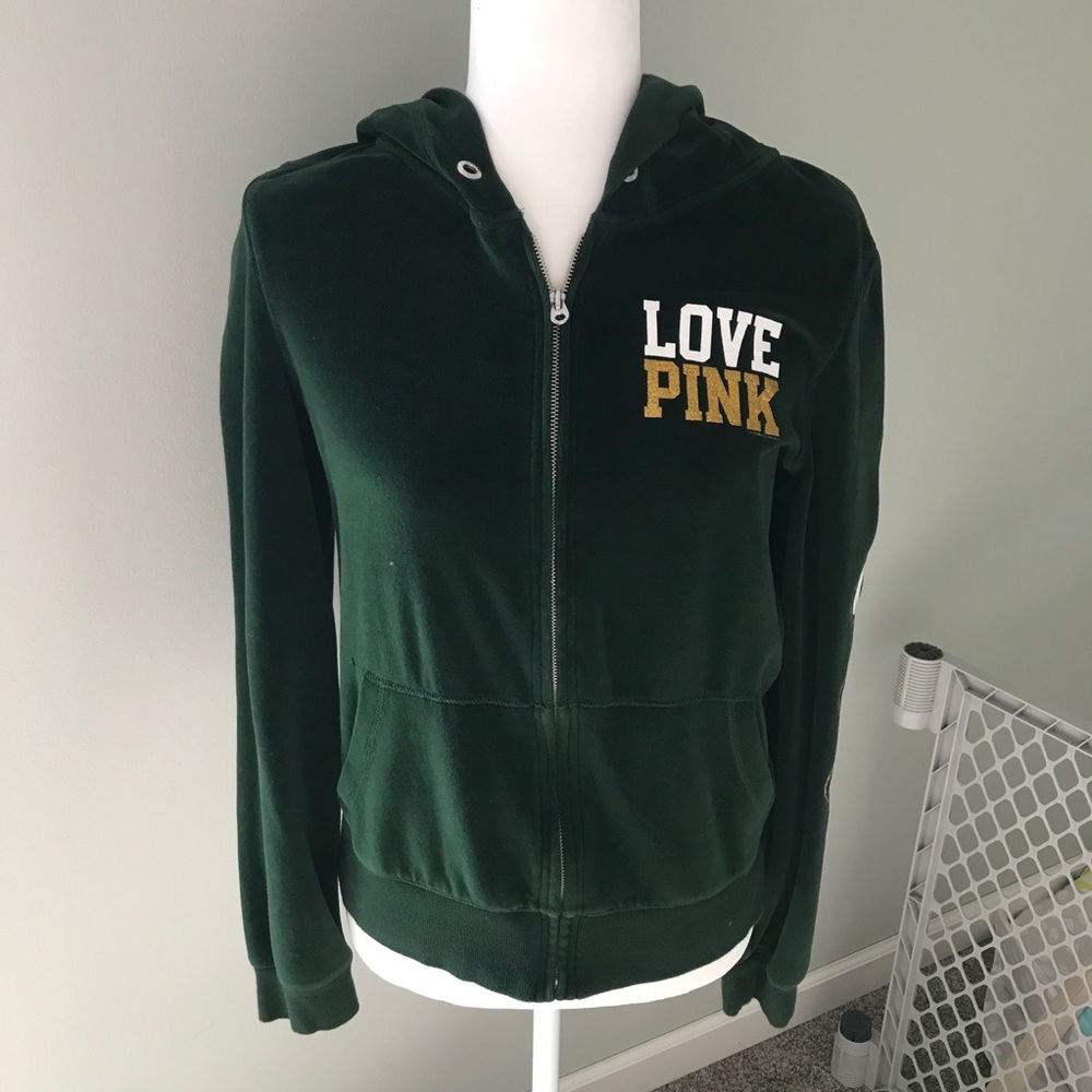 Velour PINK NFL sweatshirt